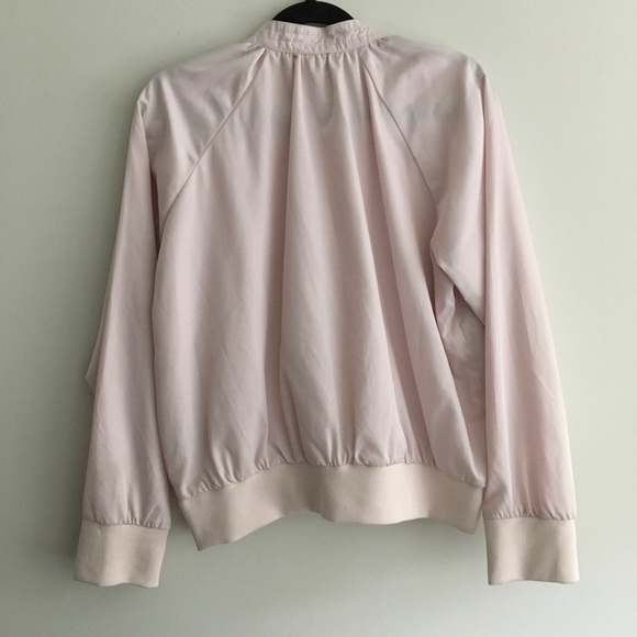 NWOT Free People Midnight Blush Pink Bomber Jacket - Picture 4 of 4
